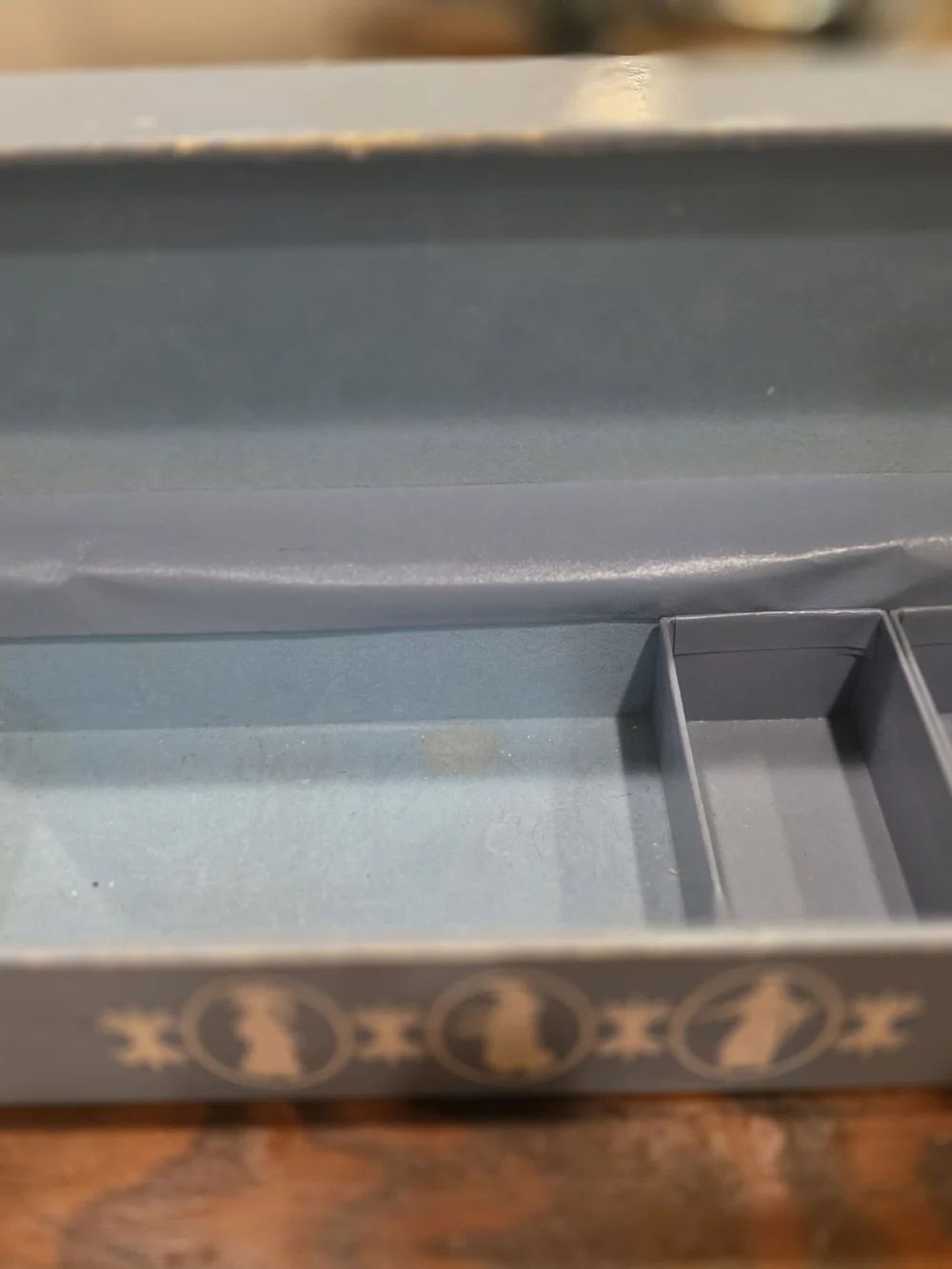 Wedgwood Blue Vintage Jewlery Box